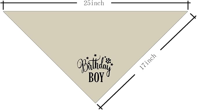 A19 Birthday Dog Bandana - Image 2