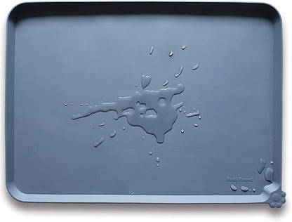 Hoki Found X-Large Silicone Non Slip Pet Dog Cat Bowl Mats by Hoki+Found