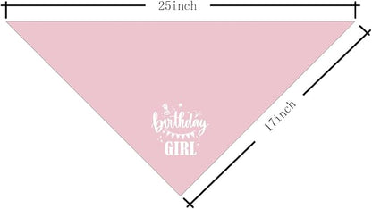 Birthday Girl Dog Bandana - Image 4