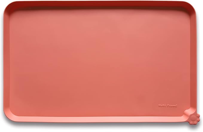Hoki Found L Silicone Non Slip Pet & Cat Dog Feeding Tray by Hoki+Found