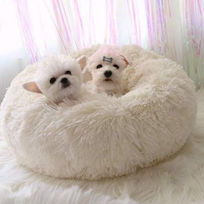 BODISEINT Modern Soft Plush Round Pet Bed - Image 5