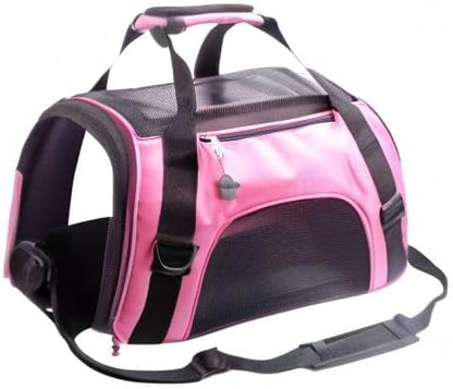 Cat Carrier, Soft-Sided Pet Travel Carrier - Image 7