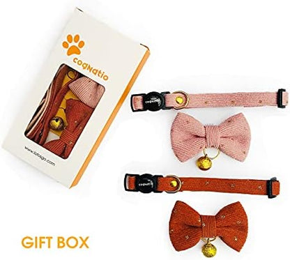 Safety Quick Release Cat Collars, Soft Kitten Collars - Image 2
