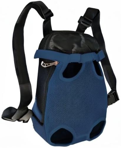 FEimaX Dog Carrier Backpack Pet Legs Out Front Cat Travel Bag, Adjustable Puppy - Image 7