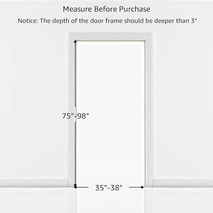 unipaws 75" High Extra Tall Cat Gate, Auto Closing and No Drilling Safety Gate - Image 7