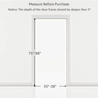 unipaws 75" High Extra Tall Cat Gate, Auto Closing and No Drilling Safety Gate - Image 7