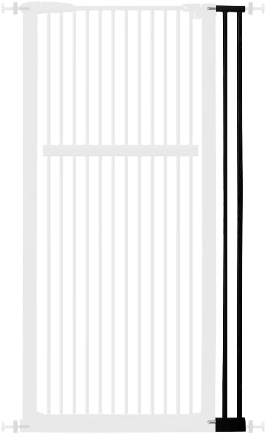 Lumizone Extra Tall Pet Gate 55.12" High Pressure Mounted 4.13" Wide Extension by Lumizone