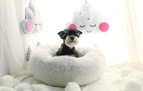 BODISEINT Modern Soft Plush Round Pet Bed - Image 4