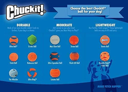 Chuckit! Dog Tennis Ball Dog Toy, Large - Image 5