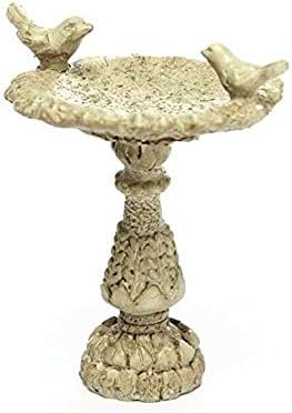 EatingBiting 1:12 Scales Dollhouse Miniature Birdbath Garden Outdoor Center - Image 3