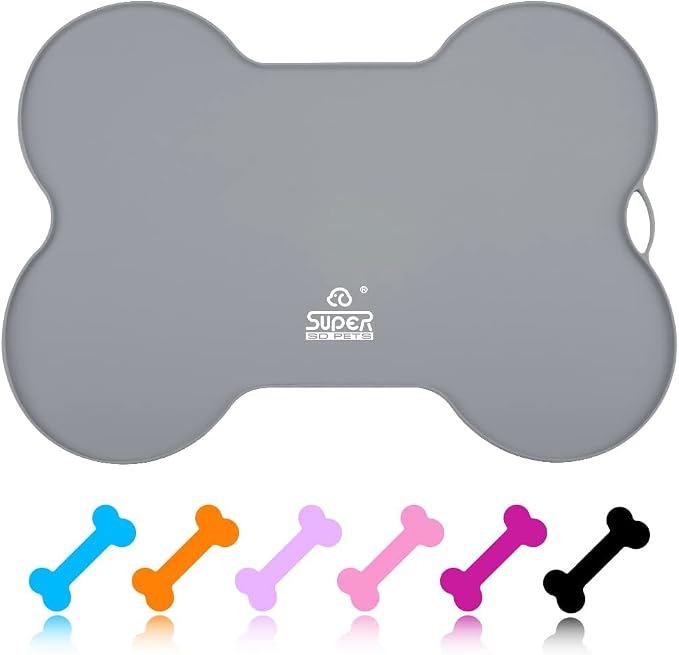 Super Design Dog Food Mat Dog Bowl Tray by SUPERDESIGN