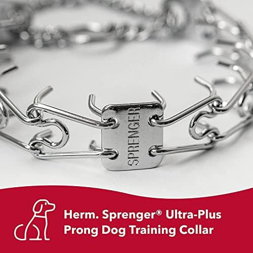 Herm Sprenger Ultra-Plus Prong Dog Training Collar, 3.25 mm x 20" Neck Size; - Image 9