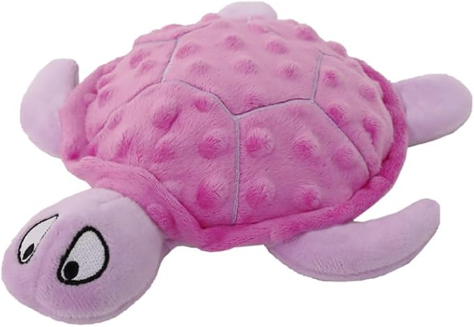 Squeaky Sea Turtle Plush Dog Toy – Durable, Interactive Chew Toy - Image 4