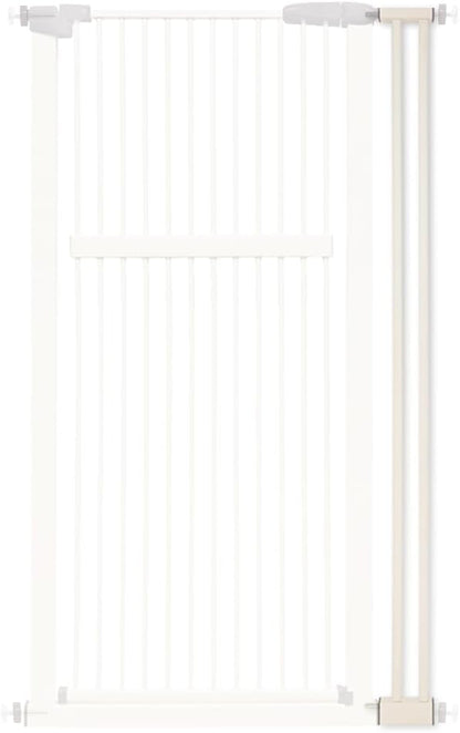 Lumizone Extra Tall Pet Gate 55.12" High Pressure Mounted 4.13" Wide Extension by Lumizone