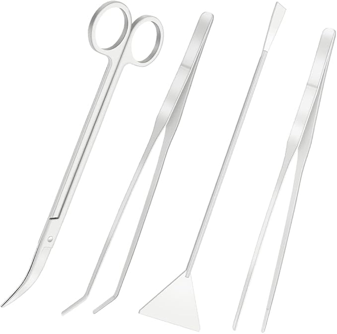 LILYS PET Stainless Steel Aquarium Tank Aquatic Plant Tools Sets by LILYS+PET