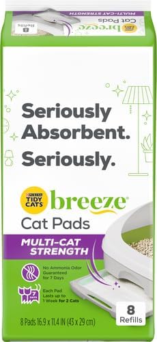 Purina Tidy Cats Cat Litter Breeze Pads Refill Pack Multi Cat Litter Pads - Image 2