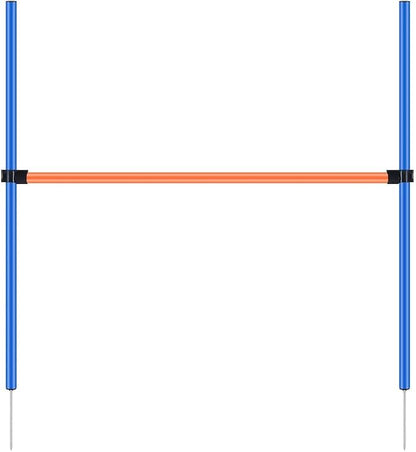 PAWISE Dog Agility Training Equipment, Pet Training Hurdles & Weave Poles Set - Image 6