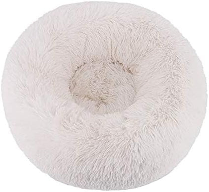 BODISEINT Modern Soft Plush Round Pet Bed - Image 3