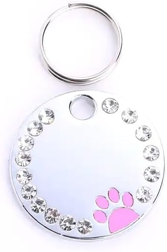 Personalized Dog/Cat Cute Paw Pet ID Tag by COOLLIANT
