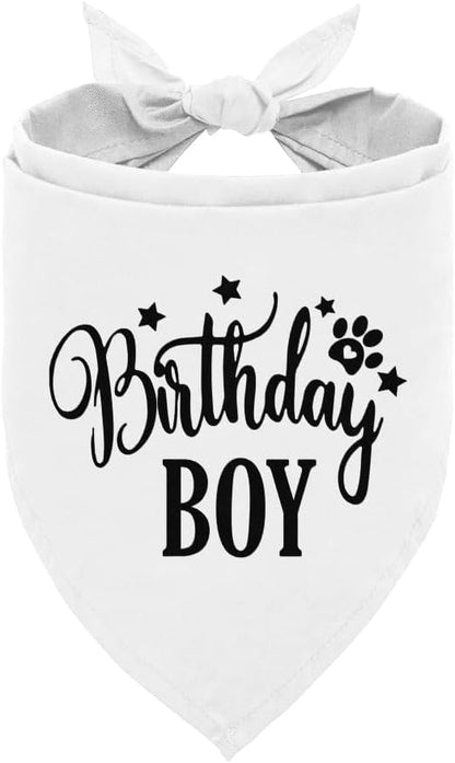 Happy Birthday Dog Bandana, Dog Bandana by corner+wind