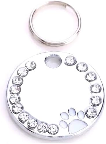 Personalized Dog/Cat Cute Paw Pet ID Tag by COOLLIANT