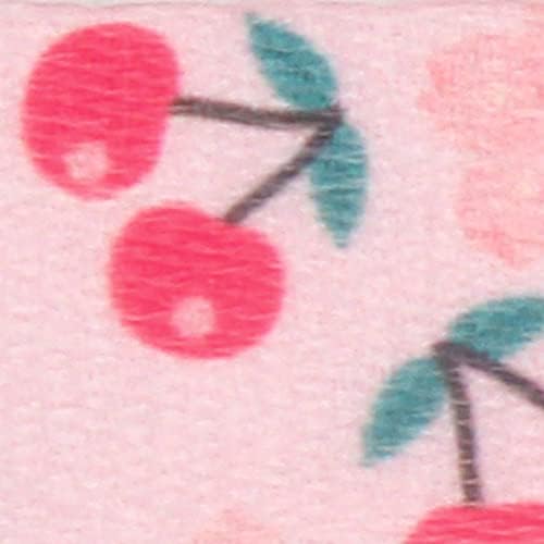 QQPETS Adjustable Soft Dog Collar: Print Flower Pink Multicolor Cute Patterns - Image 8
