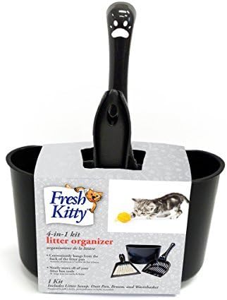 Fresh Kitty 4-in-1 Litter Box Organizer Cleanup Kit – Cat Litter Box Cleaning - Image 5