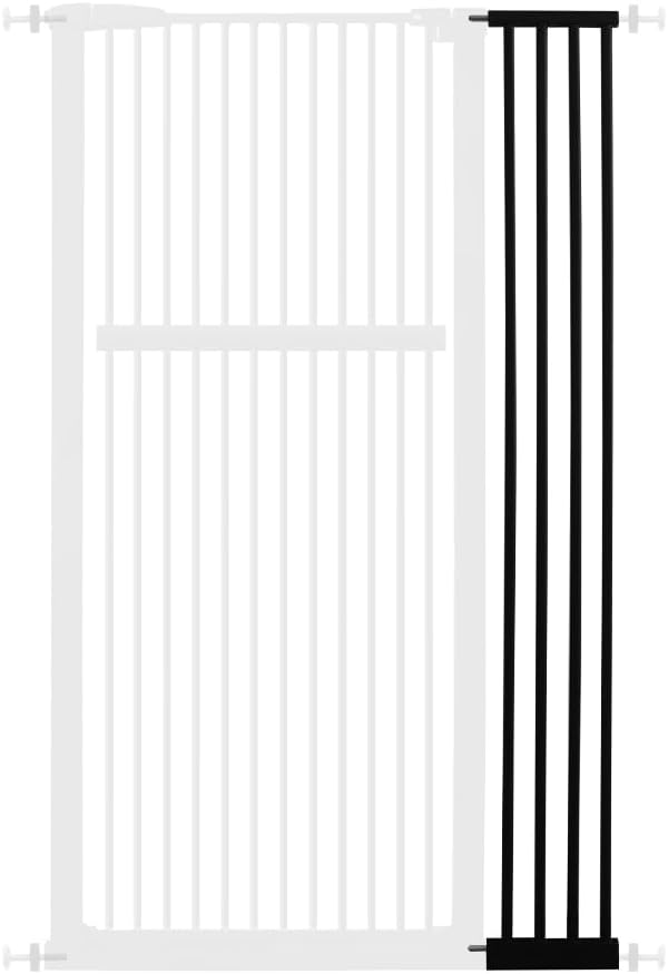 Lumizone Extra Tall Pet Gate 55.12" High Pressure Mounted 8.27" Wide Extension by Lumizone