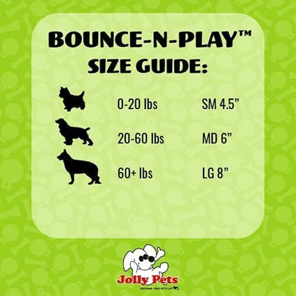 Jolly Pets Bounce-n-Play Dog Toy Ball, 4.5 Inches/Small, Model Number: 2545 OR - Image 5