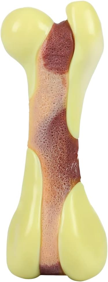 Tikaton Dog Chew Toys for Aggressive Chewers, Peanut Butter Flavor Durable Dog by Tikaton