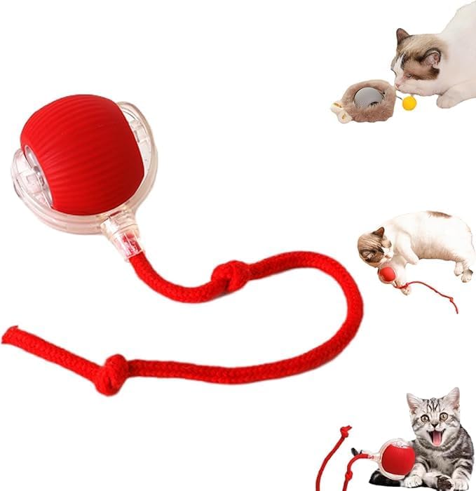 2025 New Electric Dog Ball Toy, 360° Smart Automatic Interactive Rolling Ball - Image 8