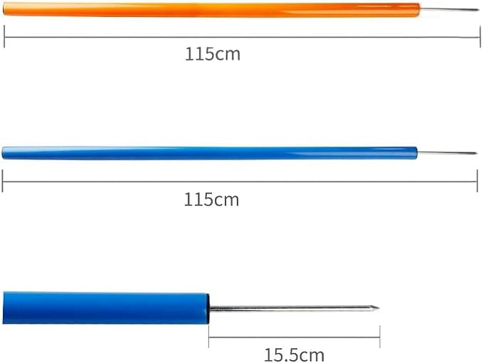 PAWISE Dog Agility Training Equipment, 12 Weave Poles - Image 9