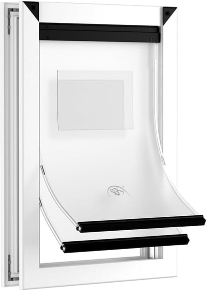 Aluminum Medium Dog Door for Door, Doggy Door by FreedomforyourPet