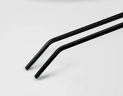 15 inch Black Curved Aquarium Tweezers Stainless Steel Curved Tweezer - Image 5