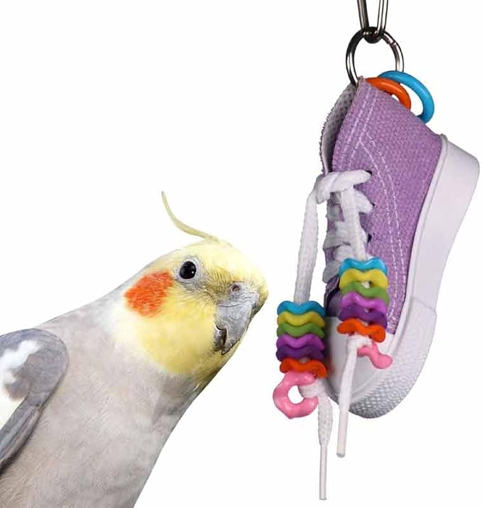Super Bird Creations SB719 Beaker Sneaker Bird Toy - Image 2