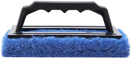5.7inch Aquarium Scraper Plastic Brush No Dead Angles Design Glass Cleaner Tool - Image 3