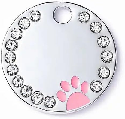 Personalized Dog/Cat Cute Paw Pet ID Tag - Image 8