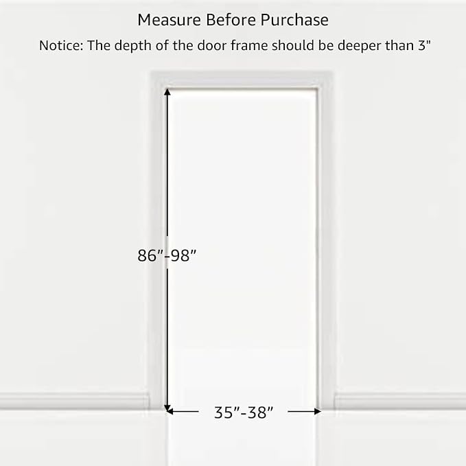 unipaws 86" High Extra Tall Cat Gate, Auto Closing and No Drilling Safety Gate - Image 7