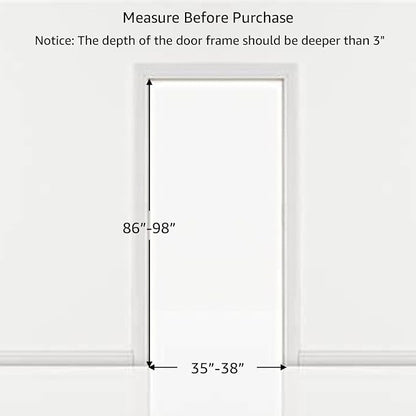 unipaws 86" High Extra Tall Cat Gate, Auto Closing and No Drilling Safety Gate - Image 7