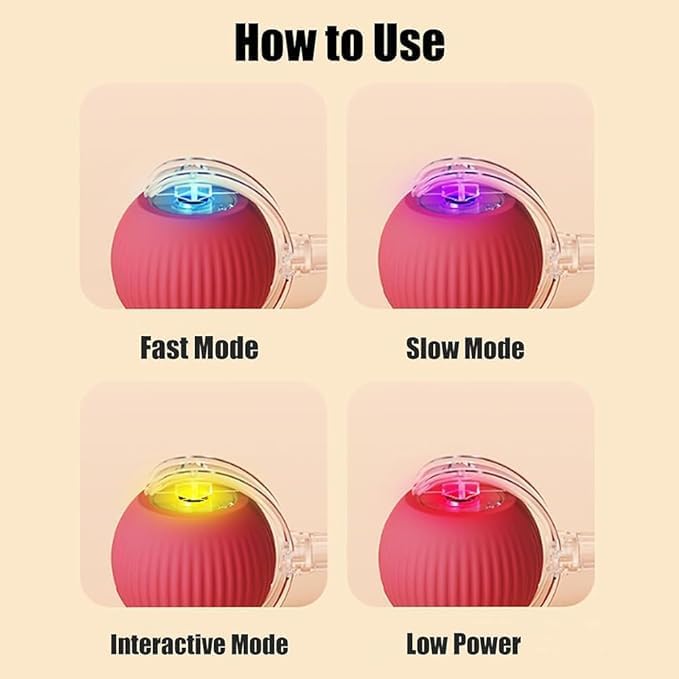 Valentines Day Gifts 2025 New Electric Dog Ball Toy, Electric Ball Dog Toy - Image 7