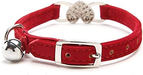 CHUKCHI Pink Soft Velvet Safe Cat Adjustable Collar - Image 3