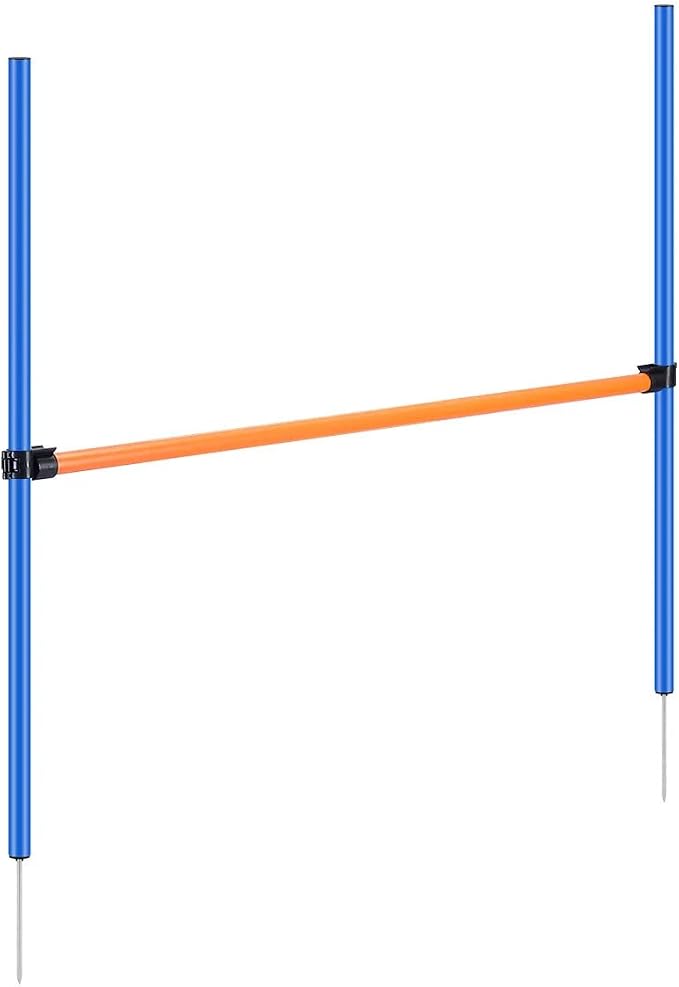 PAWISE Dog Agility Training Equipment, Pet Training Hurdles & Weave Poles Set - Image 5