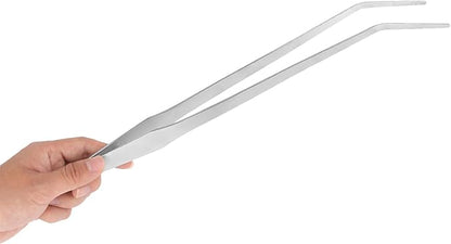 FEITA Extra Long 15 Inch Tweezer Stainless Steel Curved Tip by FEITA