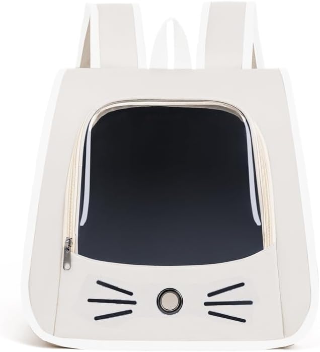 Pet Backpack Carrier, Traveler Breathable Transparent Carrier by Unknown