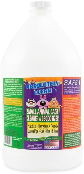 Amazing Small Animal Cage Cleaner, Just Spray/Wipe, Easily Removes Messes & by AbsolutelyClean