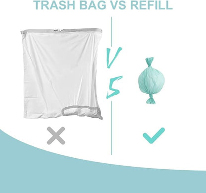 Cat Litter Pail Liner Refills Bags Compatible - Image 5