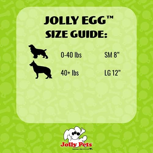 Jolly Pets Jolly Egg Dog Toy, 8 Inches/Medium - Image 3