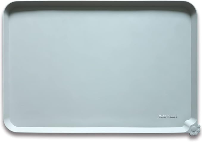 Hoki Found XX-Large Silicone Pet Food Mats Tray by Hoki+Found