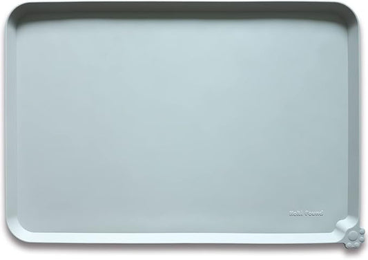 Hoki Found XX-Large Silicone Pet Food Mats Tray by Hoki+Found