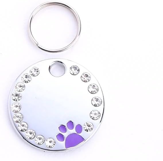 Personalized Dog/Cat Cute Paw Pet ID Tag by COOLLIANT